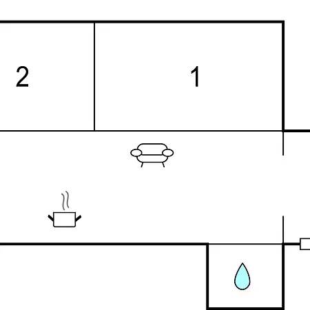 2 Bedroom Lovely In Novi Vinodolski